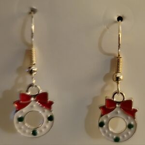 Holiday Wreath Earrings